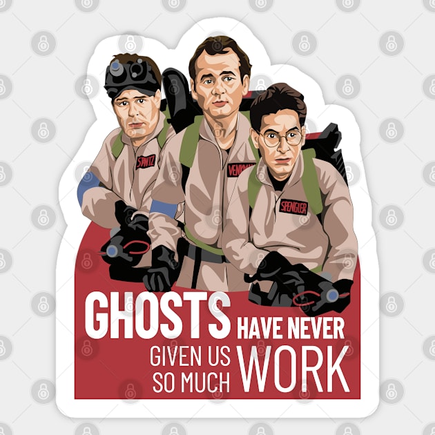 Ghostbusters Sticker by Tiro1Linea